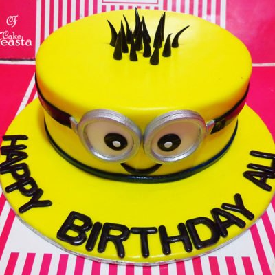 Rockstar Minion Cake