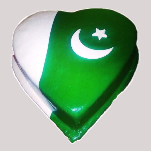 Heart Shape 14 Aug Cake in lahore
