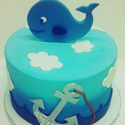 Whale Baby Ocean Cake in lahore