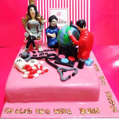 Doctor Princess Medical Cake in lahore