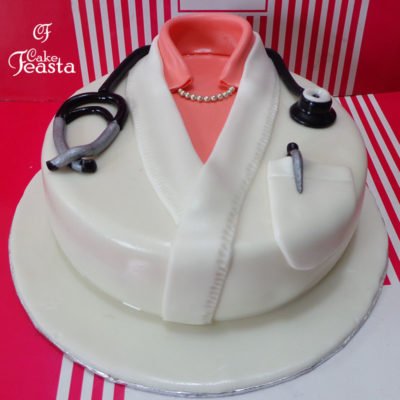 Doctor Stethoscope Medical Cake in lahore