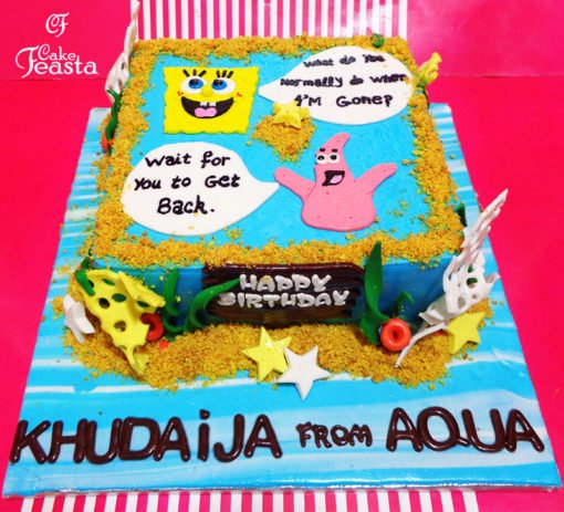 SpongeBob Birthday Cake in Lahore