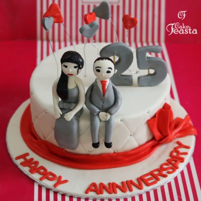 Couples Anniversary Cake in Lahore