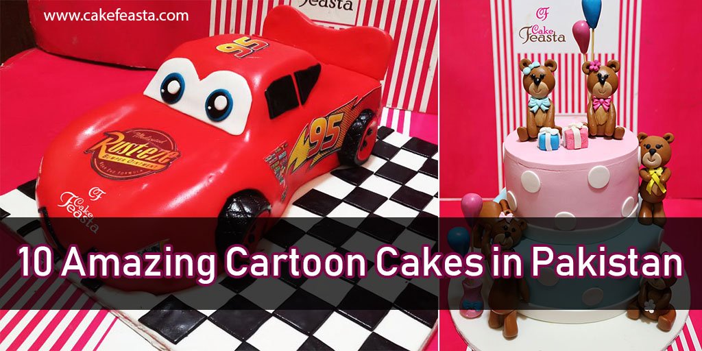 10 Amazing Cartoon Cakes in Pakistan
