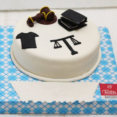Law Graduation Cake