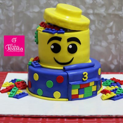 Lego Character Kids Birthday Cake