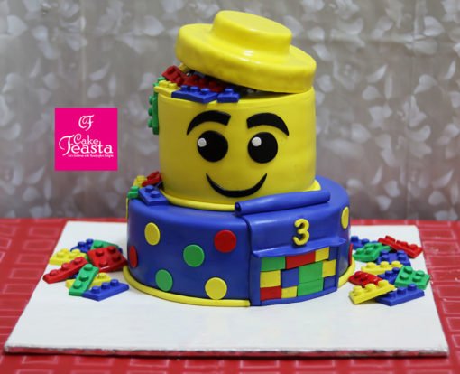 Lego Character Kids Birthday Cake