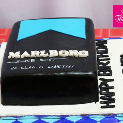 Marlboro Birthday Cake