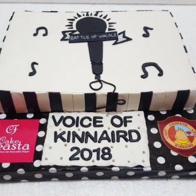 Voice of Kinnaird 2018 Corporate Cake