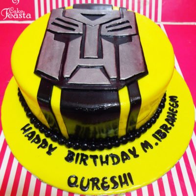 Transformers Kids Birthday Cake