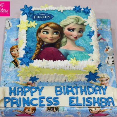 Elsa Picture Girls Birthday Cake