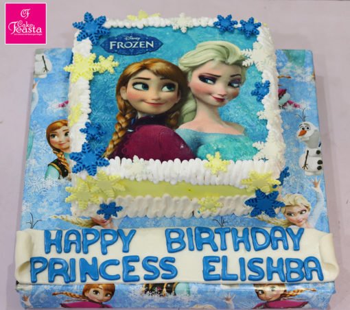 Elsa Picture Girls Birthday Cake