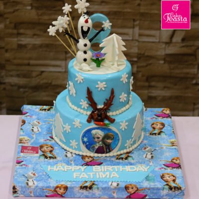 Frozen Elsa Girls Birthday Cake