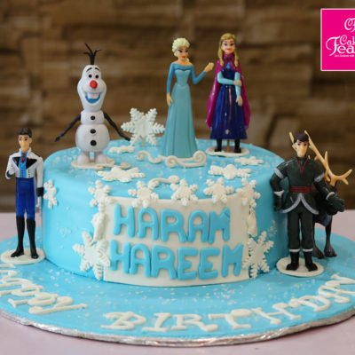 Frozen Movie Birthday Cake