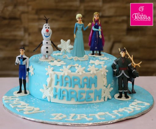 Frozen Movie Birthday Cake