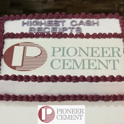 Pioneer Cement corporate cakes