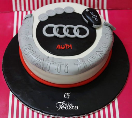 Audi Lover Birthday Cake