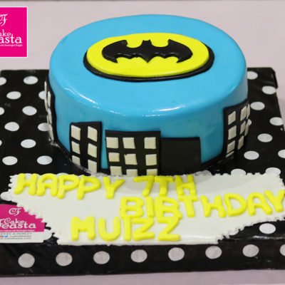 Batman Sign For Boy Birthday Cake