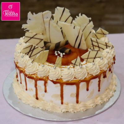 Caramel Crunch Cream Signature Cake