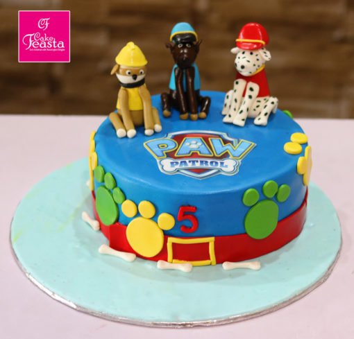 Dogs Caracters Birthday Cake