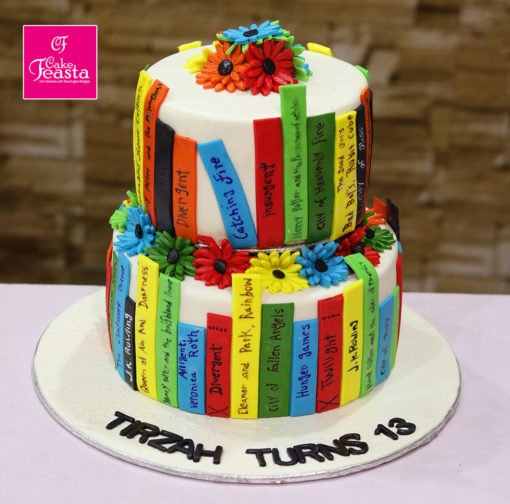 2 Tier Friend Ship Cake