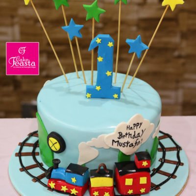 Kids Train Birthday Cakes