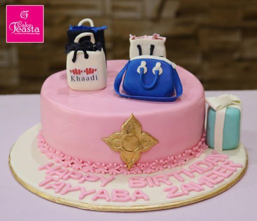 Makeup Shopping Cake