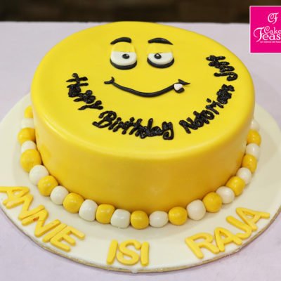Naughty Face Birthday Cake