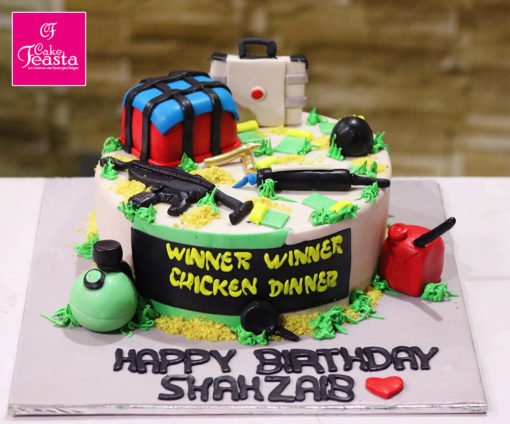 PUBG LOvers Birthday Cake
