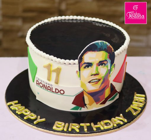 Ronaldo Lovers Birthday Cake