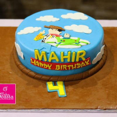 Toy Story Character Birthday Cake