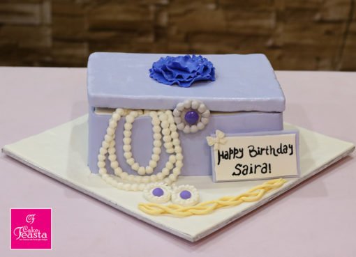 Jewlery Box Theme Birthday Cake
