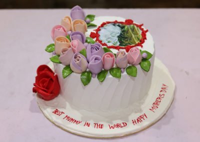 Mother's Day Picture Cake