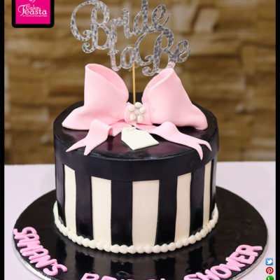 Bridal Shower Black Cake