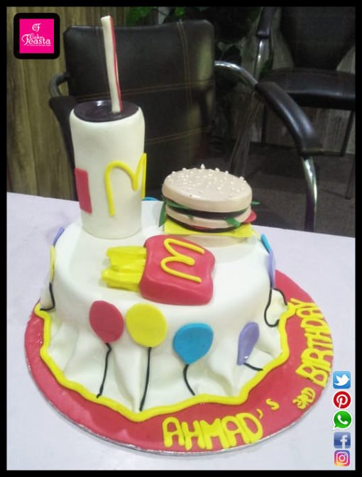 Mcdonalds Deal Birthday Cake