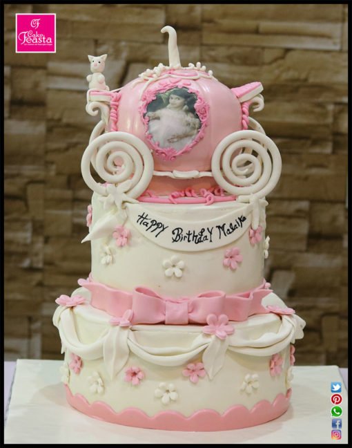 3 Tier Princess Cake