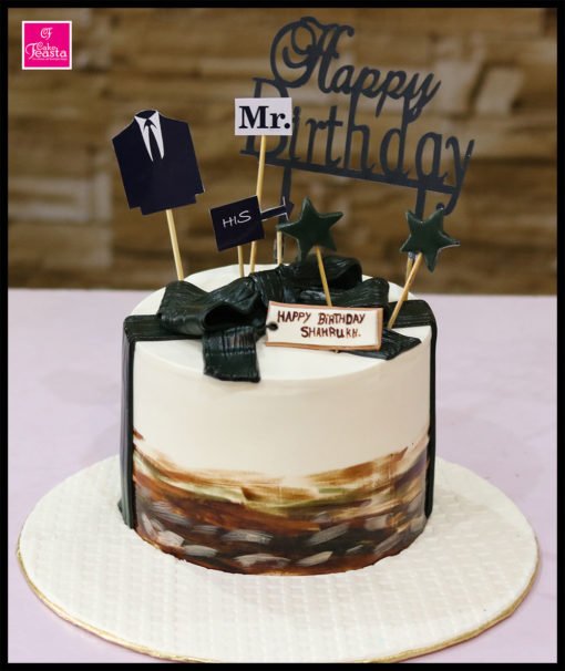 Mr. Perfect Theme Cake