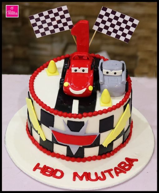 Cars 3 Kids Birthday Cake