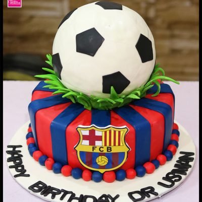 F.C Barcelona Birthday Cake