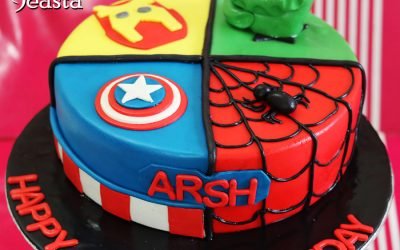 Superhero Theme Cakes