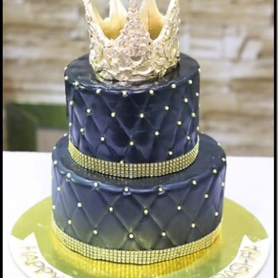 King Theme Birthday Cake