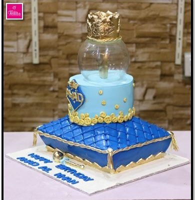 King Theme Birthday Cake