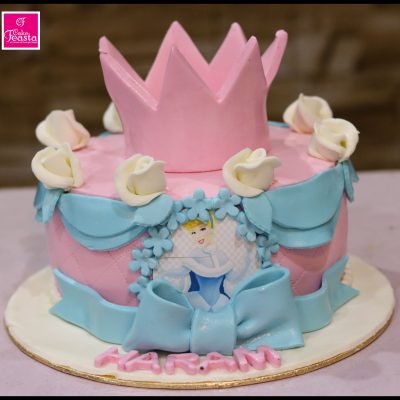 Princess Theme Birthday Cake