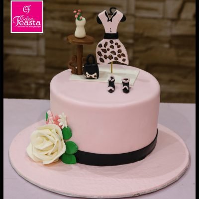 Designer Girls Birthday Cake