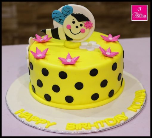 Honey Bee Kids Birthday Cake