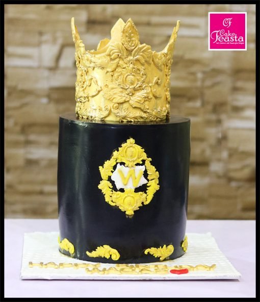 King Theme Birthday Cake