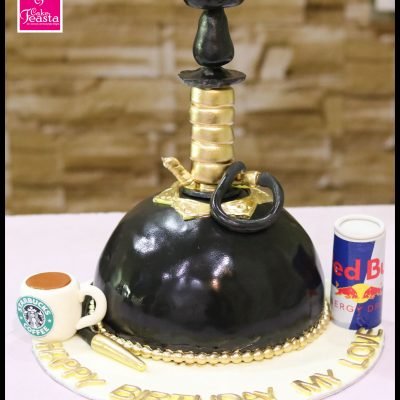 Sheesha Theme Birthday Cake
