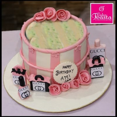Shopping Theme Mother Birthday Cake