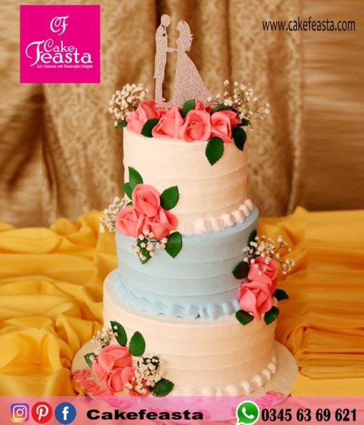3-Tier-Wedding-Cake