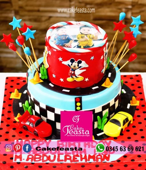 2-Tier-Picture-Birthday-Cake